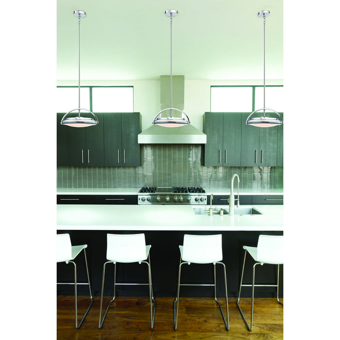 ELK Home - LC411-PW-15 - LED Pendant - Quincy - Chrome