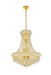 Primo 14 Light Chandelier Gold-Mini Chandeliers-Elegant Lighting-Lighting Design Store