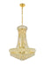 Primo 14 Light Chandelier Gold-Mid. Chandeliers-Elegant Lighting-Lighting Design Store