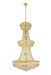 Primo 32 Light Chandelier Gold-Large Chandeliers-Elegant Lighting-Lighting Design Store