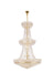 Primo 38 Light Chandelier Gold-Large Chandeliers-Elegant Lighting-Lighting Design Store