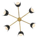 Zuri LED Chandelier-Mid. Chandeliers-Lark-Lighting Design Store