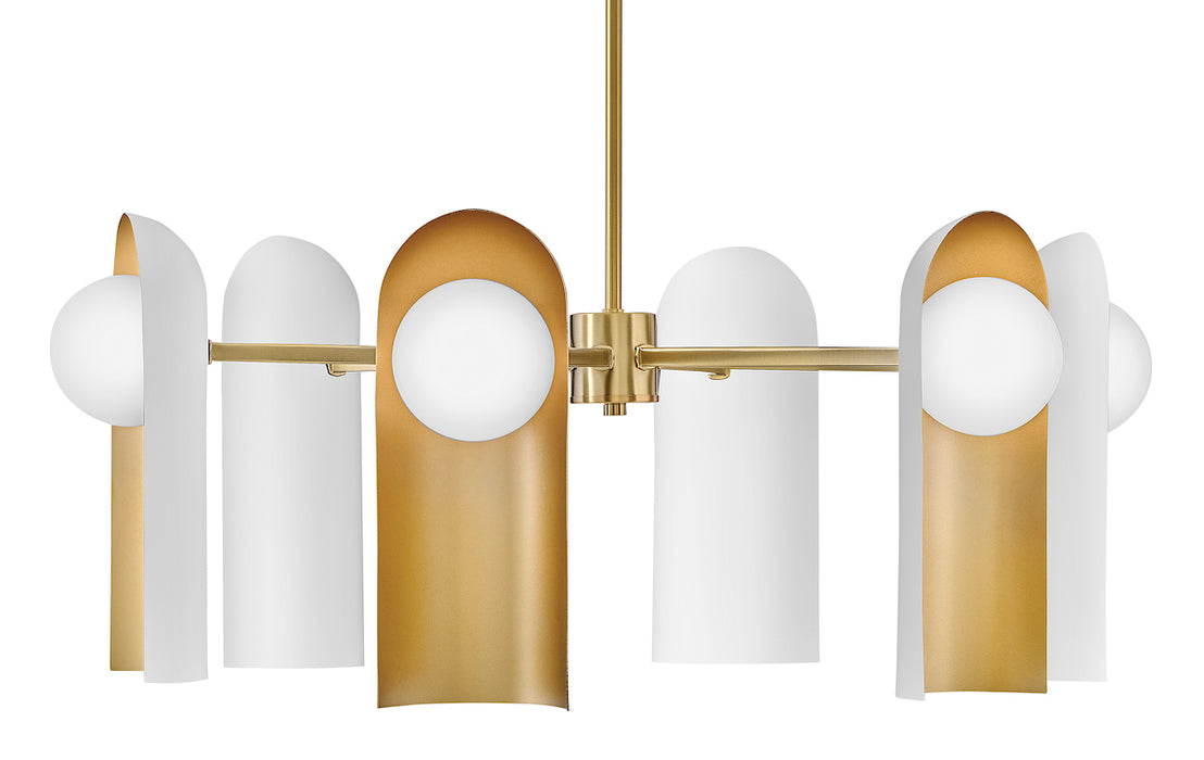 Zuri LED Chandelier-Mid. Chandeliers-Lark-Lighting Design Store