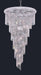 Spiral 22 Light Chandelier Chrome-Large Chandeliers-Elegant Lighting-Lighting Design Store