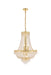 Century 12 Light Chandelier Gold-Mid. Chandeliers-Elegant Lighting-Lighting Design Store