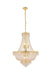 Century 12 Light Chandelier Gold-Mid. Chandeliers-Elegant Lighting-Lighting Design Store
