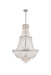 Century 17 Light Chandelier Chrome-Large Chandeliers-Elegant Lighting-Lighting Design Store