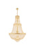 Century 17 Light Chandelier Gold-Large Chandeliers-Elegant Lighting-Lighting Design Store