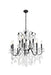St. Francis 12 Light Chandelier Dark Bronze-Mid. Chandeliers-Elegant Lighting-Lighting Design Store