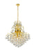 Toureg 11 Light Chandelier Gold-Mid. Chandeliers-Elegant Lighting-Lighting Design Store