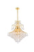 Toureg 15 Light Chandelier Gold-Mid. Chandeliers-Elegant Lighting-Lighting Design Store
