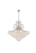 Toureg 15 Light Chandelier Chrome-Mid. Chandeliers-Elegant Lighting-Lighting Design Store