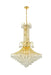 Toureg 16 Light Chandelier Gold-Large Chandeliers-Elegant Lighting-Lighting Design Store