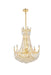Corona 15 Light Chandelier Gold-Mid. Chandeliers-Elegant Lighting-Lighting Design Store