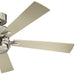 Kichler - 330000PN - 52 Inch Ceiling Fan - Lucian Elite - Polished Nickel