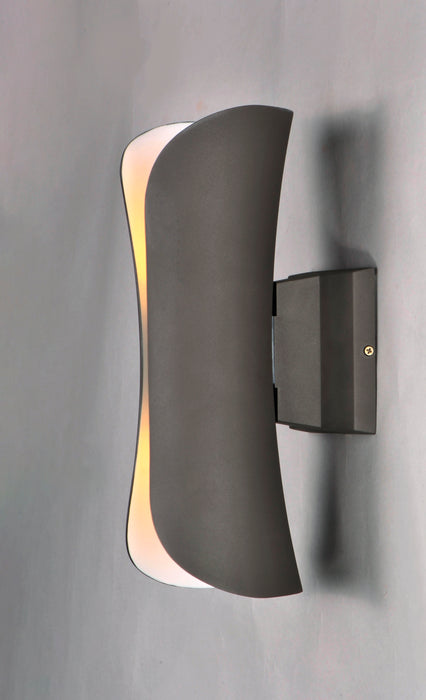 Scroll LED Outdoor Wall Sconce-Exterior-Maxim-Lighting Design Store