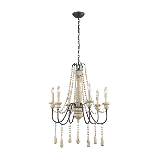 Sommieres Six Light Chandelier