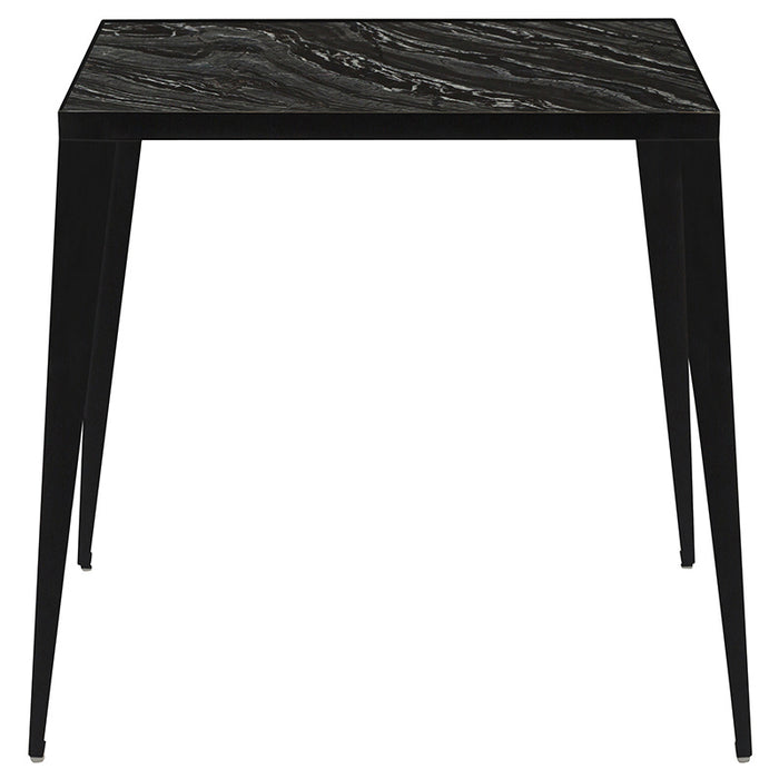Nuevo - HGNA133 - Side Table - Mink - Black Wood Vein