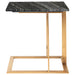 Nuevo - HGNA287 - Side Table - Dell - Black Wood Vein