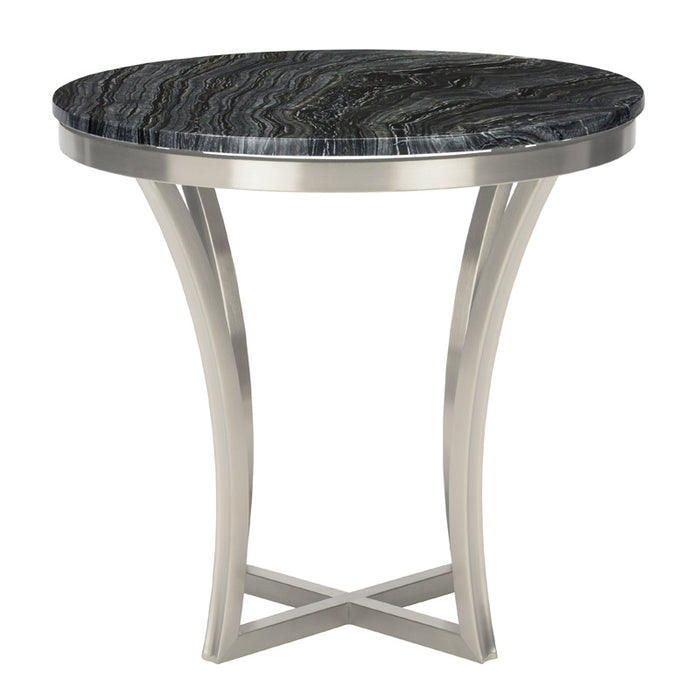 Nuevo - HGNA294 - Side Table - Aurora - Black Wood Vein