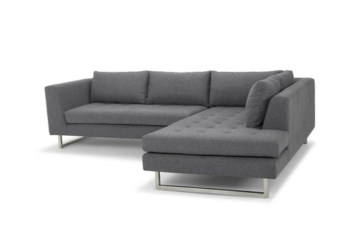 Nuevo - HGSC269 - Sectional - Janis - Shale Grey