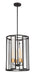 Nuvo Lighting - 60-6415 - Four Light Foyer Pendant - Payne - Midnight Bronze