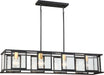 Nuvo Lighting - 60-6417 - Four Light Trestle - Payne - Midnight Bronze