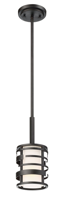 Nuvo Lighting - 60-6432 - One Light Mini Pendant - Lansing - Midnight Bronze