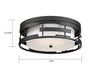 Nuvo Lighting - 60-6434 - Three Light Flush Mount - Lansing - Midnight Bronze