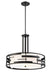 Nuvo Lighting - 60-6435 - Three Light Pendant - Lansing - Midnight Bronze