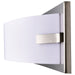 Nuvo Lighting - 62-1083 - LED Vanity - Bow - Brushed Nickel