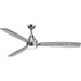 Progress Lighting - P2554-1530K - 60" Ceiling Fan - Gaze - Polished Chrome
