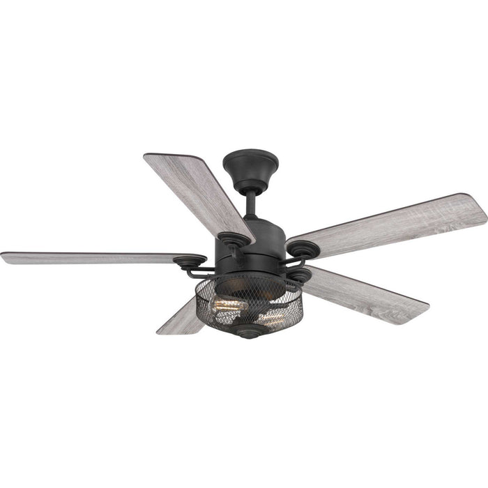 Progress Lighting - P2584-71 - 54" Ceiling Fan - Greer - Gilded Iron