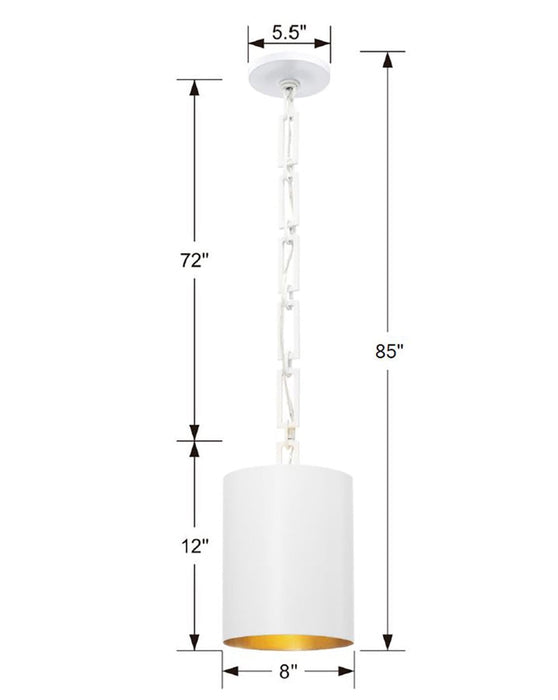 Alston Mini Chandelier-Mini Pendants-Crystorama-Lighting Design Store