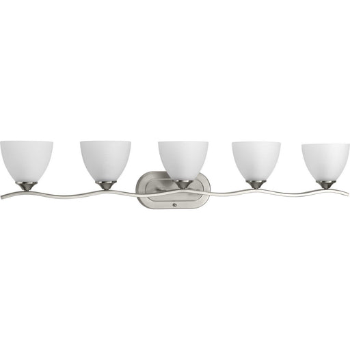 Laird Five Light Bath Bracket Brushed Nickel