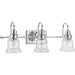 Progress Lighting - P300139-015 - Three Light Bath - Litchfield - Polished Chrome