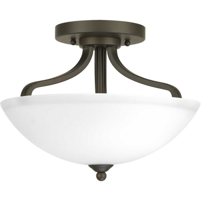 Progress Lighting - P350057-020 - Two Light Flush Mount - Laird - Antique Bronze