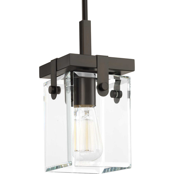 Progress Lighting - P500073-020 - One Light Mini Pendant - Glayse - Antique Bronze
