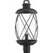 Progress Lighting - P540029-031 - One Light Post Lantern - Hollingsworth - Black