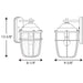 Progress Lighting - P560066-031 - One Light Wall Lantern - Holcombe - Black