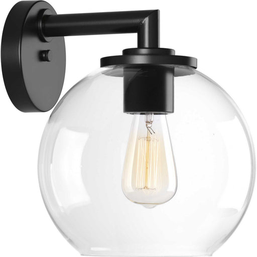 Globe Lanterns One Light Wall Lantern Black