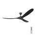 Visual Comfort Fan - 3MAVR70BKBK - 70 Inch Ceiling Fan - Maverick - Matte Black