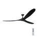 Visual Comfort Fan - 3MAVR88BKBK - 88 Inch Ceiling Fan - Maverick - Matte Black