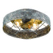 Golden - 7856-FM VP - Two Light Flush Mount - Ferris - Blue Verde Patina