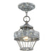 Golden - 7856-M1L VP - One Light Mini Pendant - Ferris - Blue Verde Patina