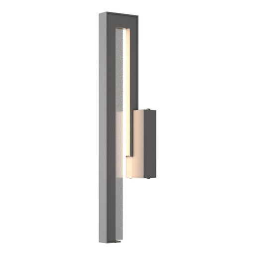 Edge LED Outdoor Wall Sconce Coastal Burnished Steel