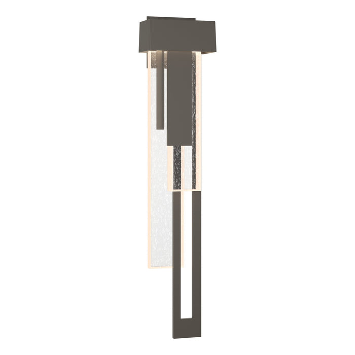 Hubbardton Forge - 302533-LED-RGT-77-II0596 - LED Outdoor Wall Sconce - Rainfall - Coastal Dark Smoke