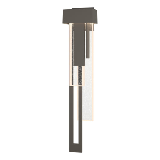 Hubbardton Forge - 302533-LED-LFT-77-II0596 - LED Outdoor Wall Sconce - Rainfall - Coastal Dark Smoke