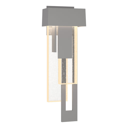 Rainfall LED Outdoor Wall Sconce Coastal Burnished Steel
