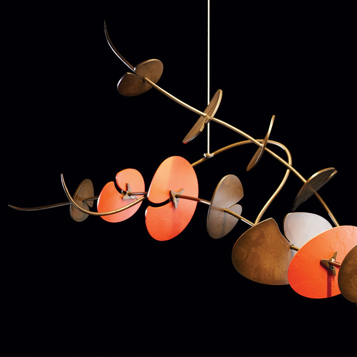 Hubbardton Forge - 139812-LED-STND-07-90 - LED Pendant - Lily - Dark Smoke